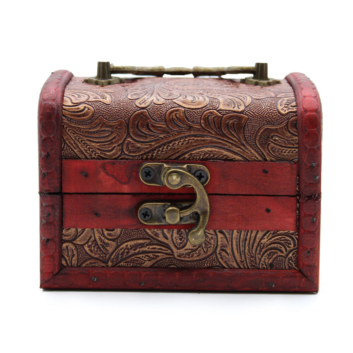Medium Colonial Boxes - Floral Embossed