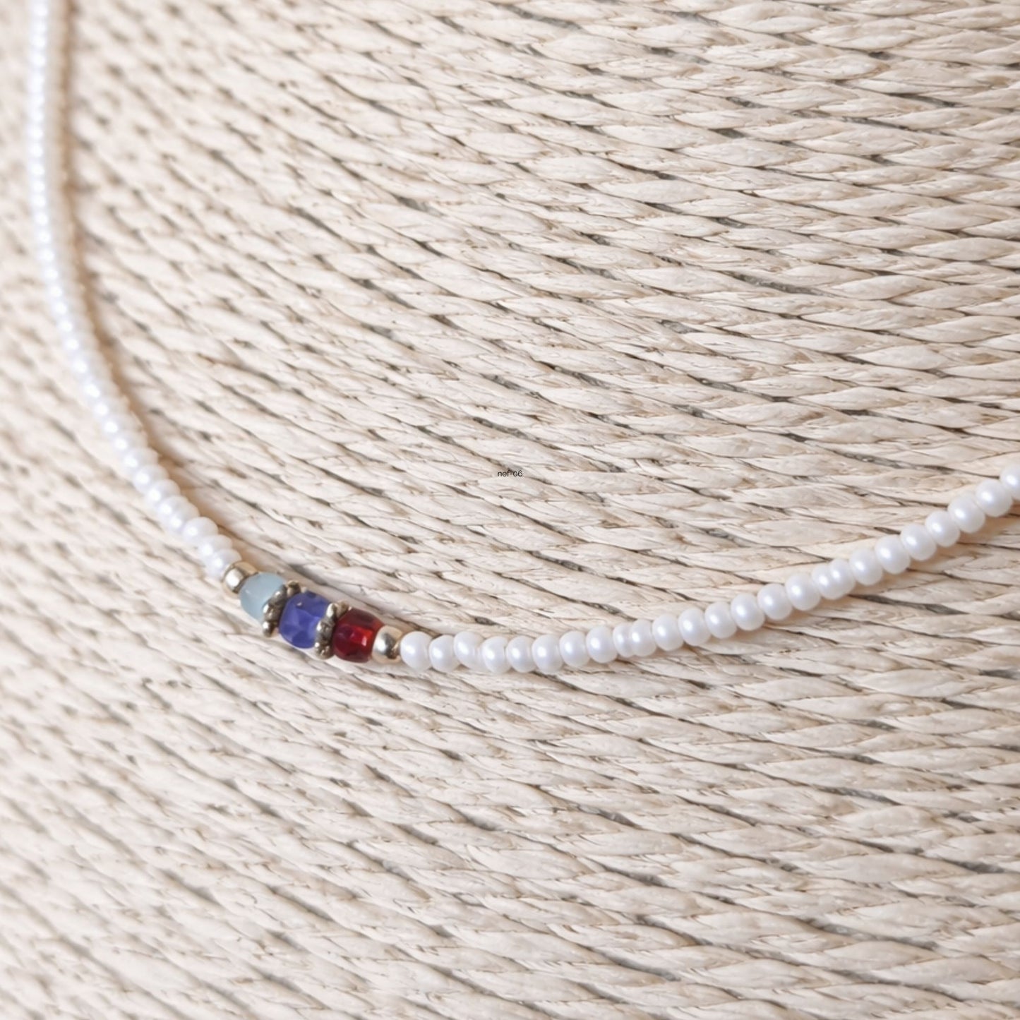 Nepalese Extra Fine Gem Necklace - Pearl & Cut Beads