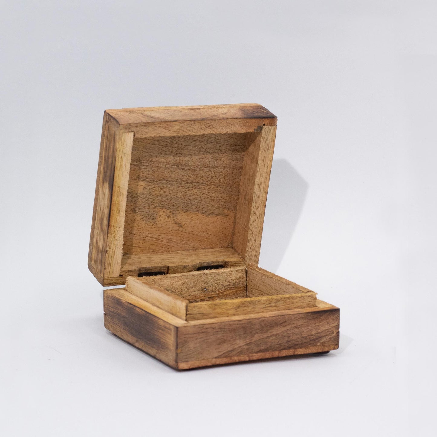 Hop Hare Small Enamelled Square Box - Wolf & Moon