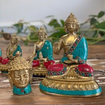 Brass Buddha Figures
