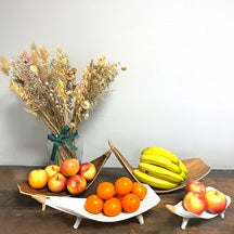 Coconut Leaf Bowl & Tea Stands