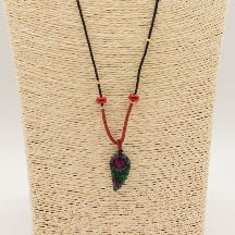 Cord Necklace Gemstone Pendants