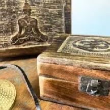 Hand-carved Wooden Boxes