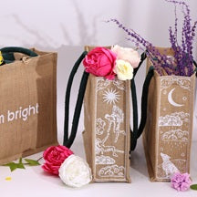 Hop Hare Jute Bag