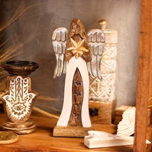 Mango Wood Angels