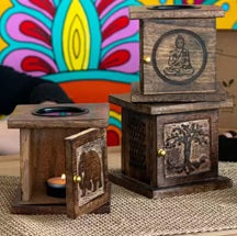 Mango Wood Oil Burners