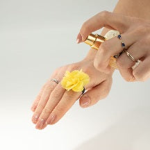 Perfume Flower Rings