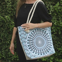 Rope Handle Mandala Bags