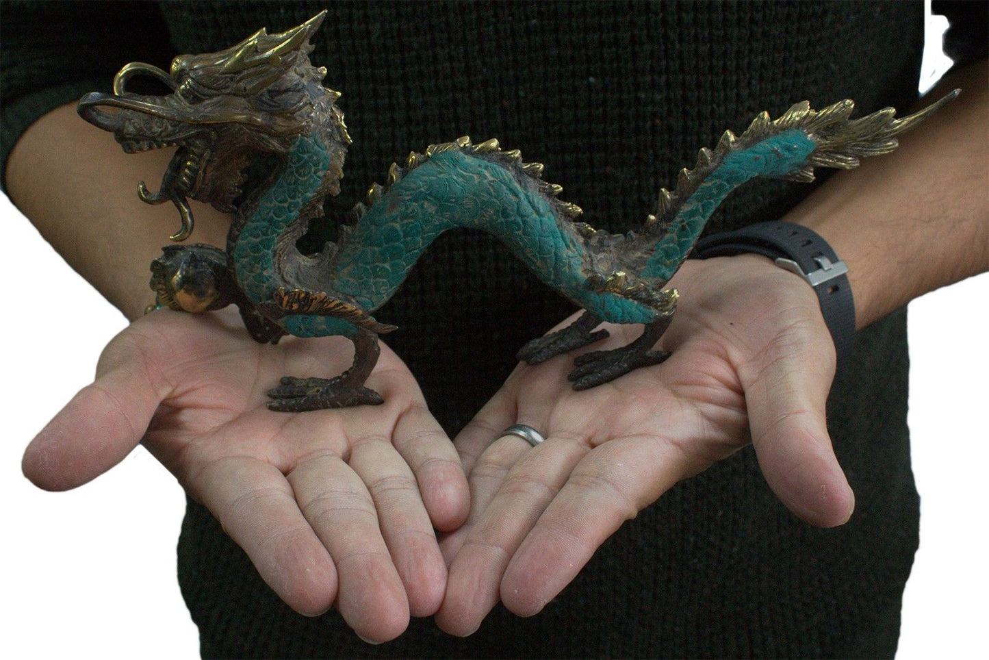 Fengshui - Medium Dragon with Ball - 27cm