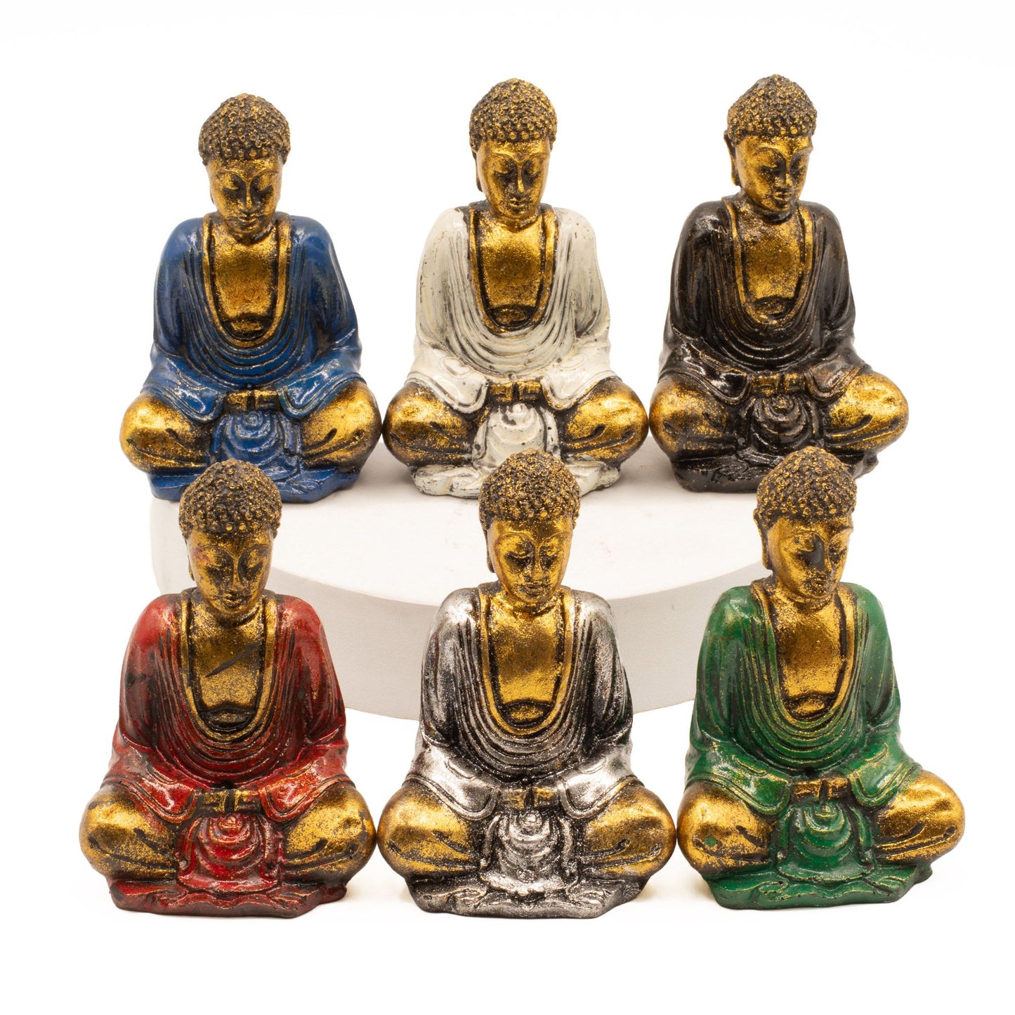 Gold Mini Buddha (Assorted Colours)