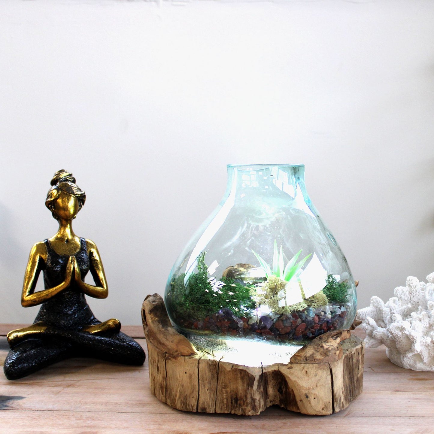 Molten Glass Large Fish Tank 3.7 litre - 30cm