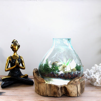 Molten Glass Large Fish Tank 3.7 litre - 30cm