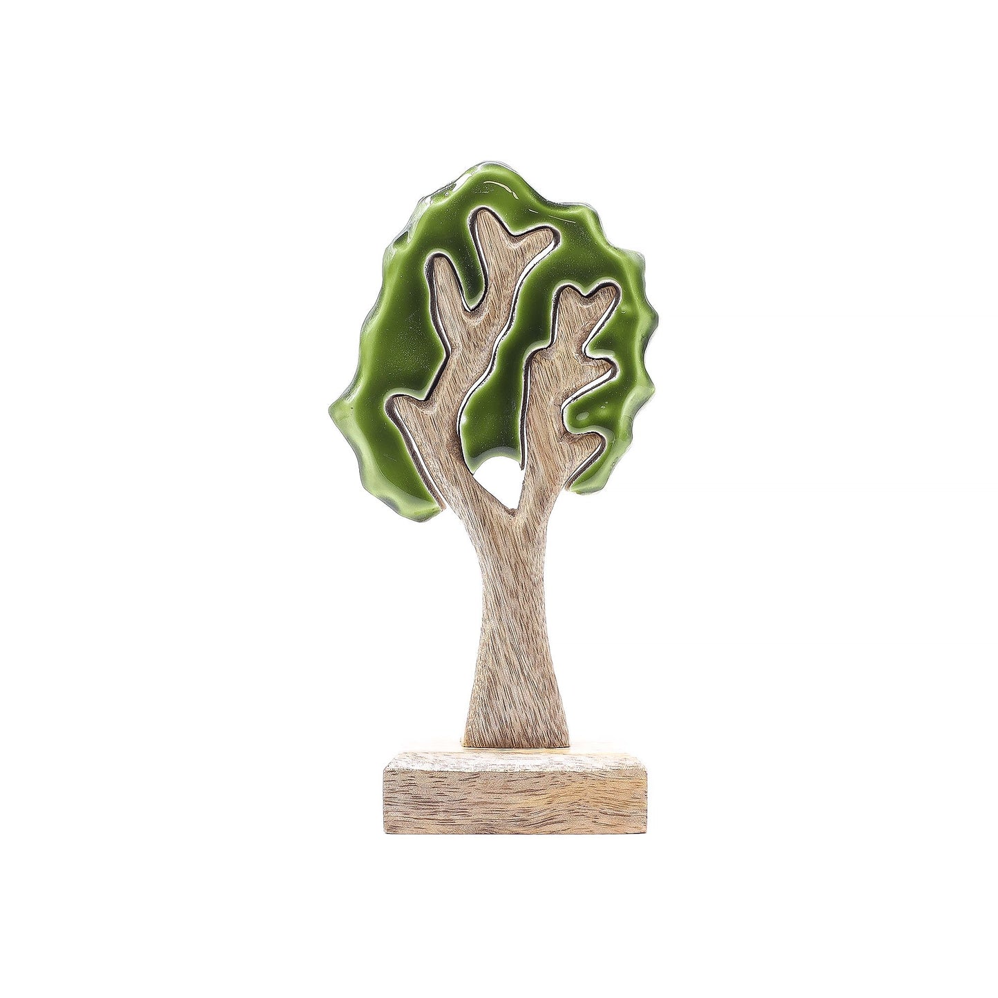 Lost in the Forrest - Single Tree 3D Wooden Decoration - 20x10cm