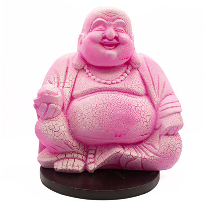 Laughing Buddha Lamp Dragonfruit - Round Stand