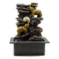 Tabletop Water Feature - 35cm - Elephants, Crystal Ball & Water Wheel