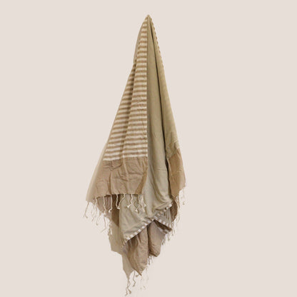 Cotton Pareo Towel - 100x180 cm - Warm Sand