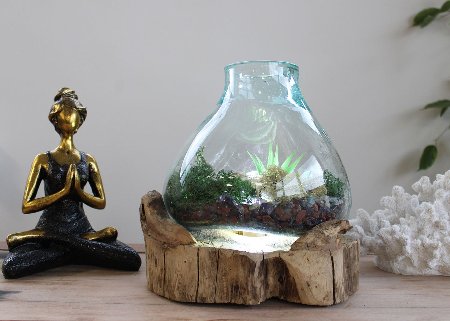 Molten Glass Large Fish Tank 3.7 litre - 30cm