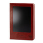A5 Intention Note Book - LCD Wipe Screen - Red Leather Effect - 160 Pages