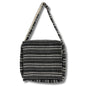 Soft Banjar Laptop Bag - Grey Stripes