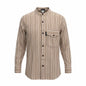 Nomad Sari Grandad Shirt - Brown Beige - Medium