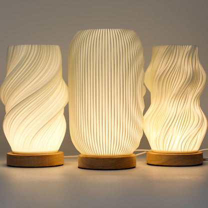 New Wave Lamp - USB - 3 settings - Modern Twisted