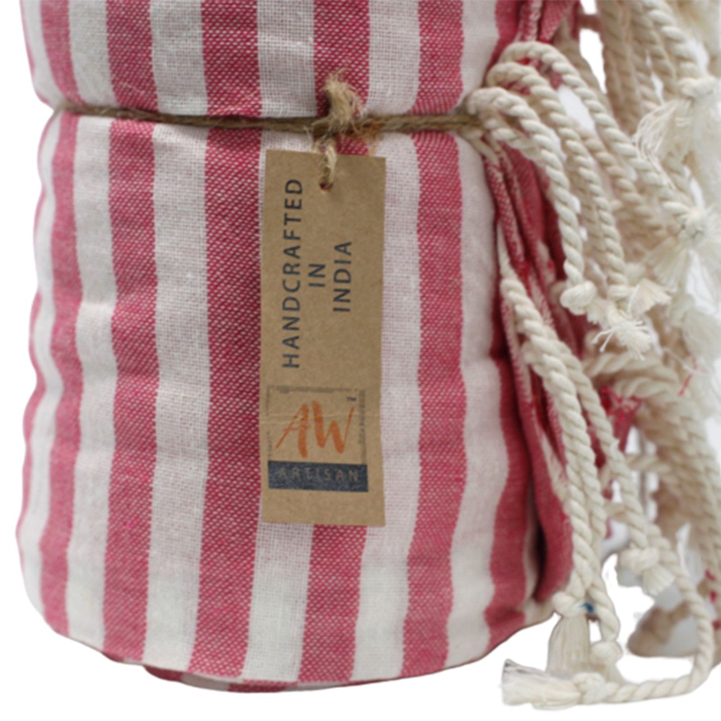 Cotton Pareo Towel - 100x180 cm - Hot Pink