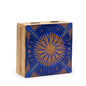 Hop Hare Medium Enamelled Square Box - The Sun