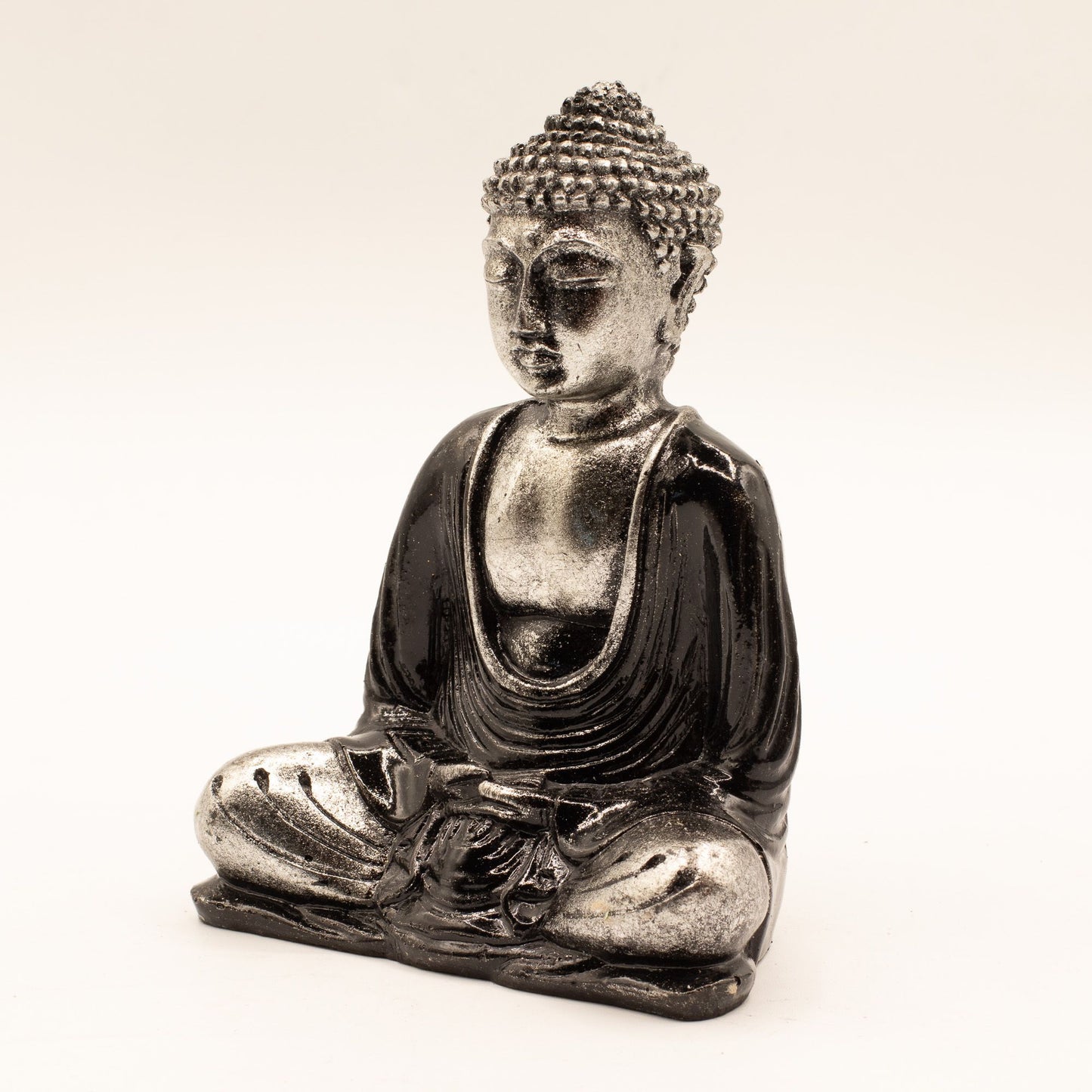 Black & Grey Buddha - Medium