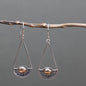 Silver & Gold Earring - Luna Balance