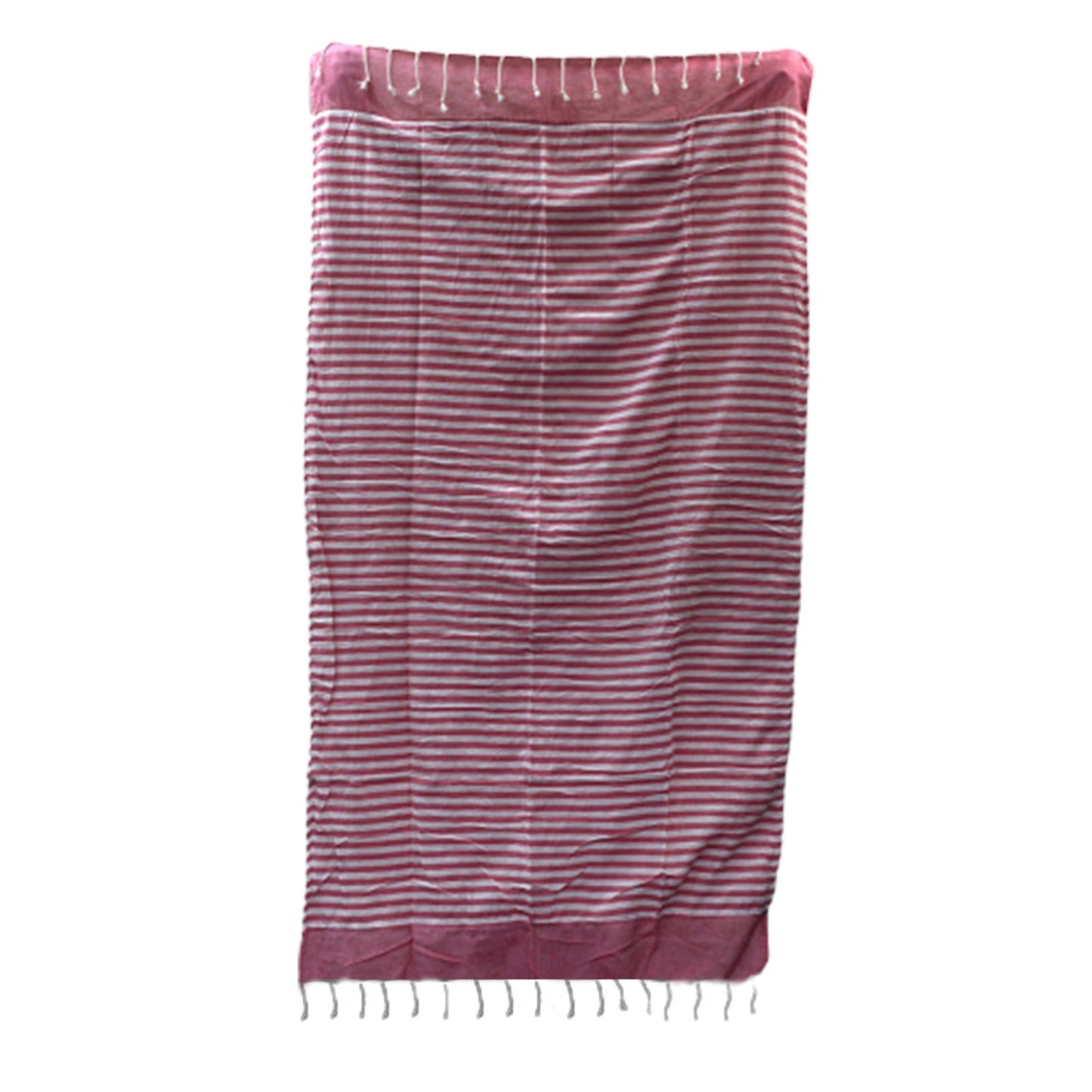 Cotton Pareo Towel - 100x180 cm - Hot Pink