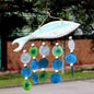 Aqua Fish Carving and Capiz Drop