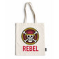Nomad Sari Iconic Basic Tote Bag - REBEL - Natural 4oz