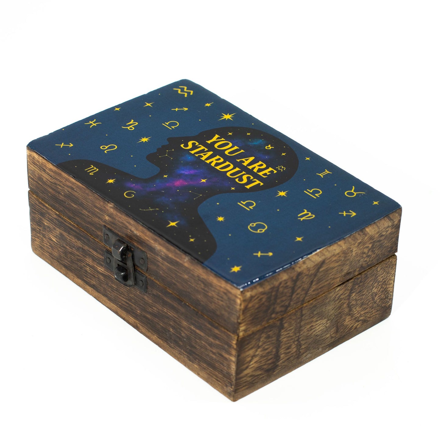 Medium Enamelled Box  - You are Stardust