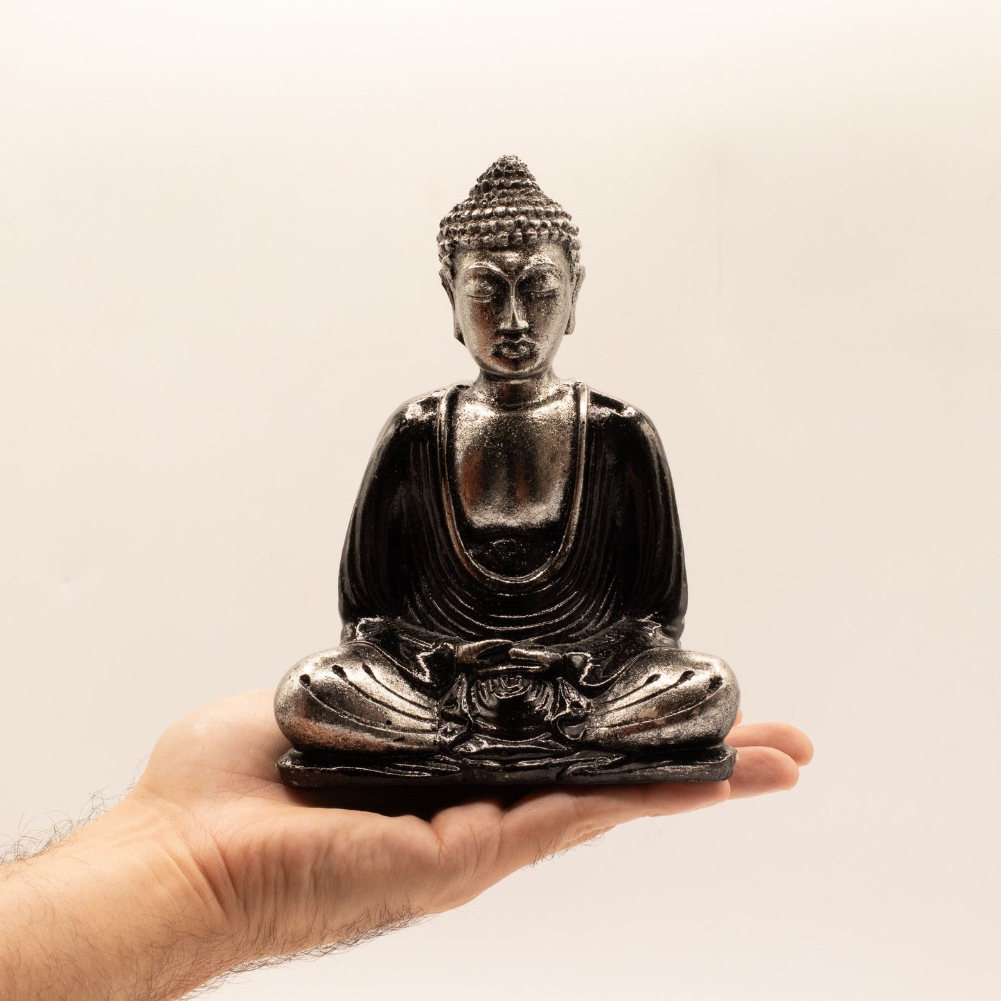 Black & Grey Buddha - Medium