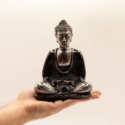 Black & Grey Buddha - Medium