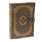 Leather Mandala Notebook (18x13cm)