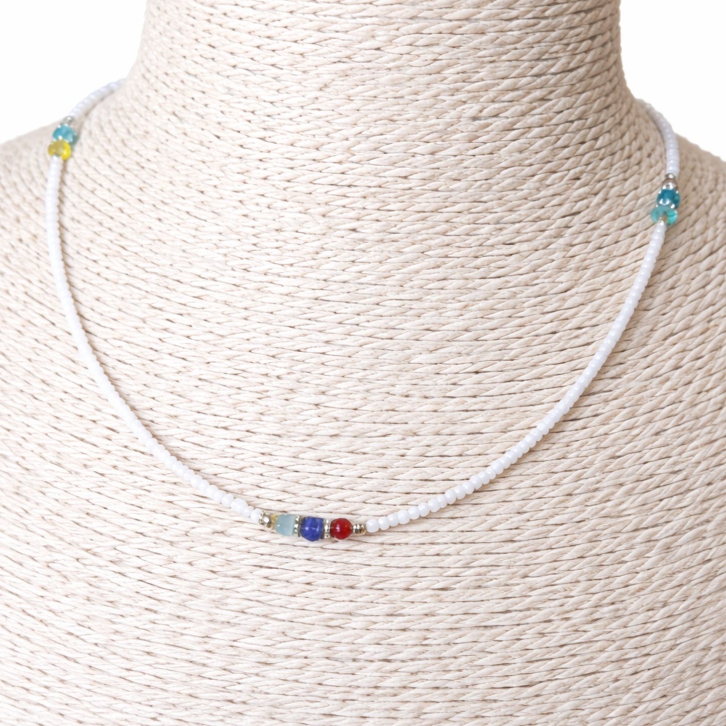 Nepalese Extra Fine Gem Necklace - Pearl & Cut Beads
