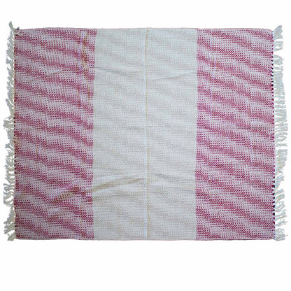 Boho Comfort Throws - Ruby Two Tone