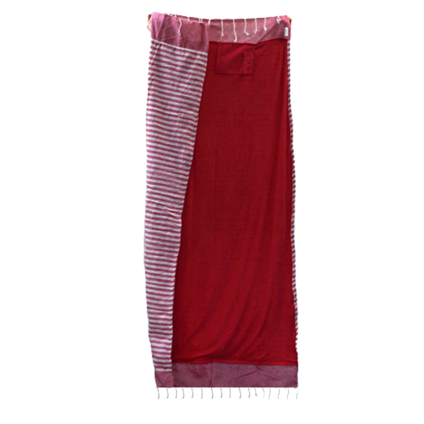 Cotton Pareo Towel - 100x180 cm - Hot Pink