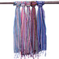 Indian Boho Scarves - 22x72in - Random Purples
