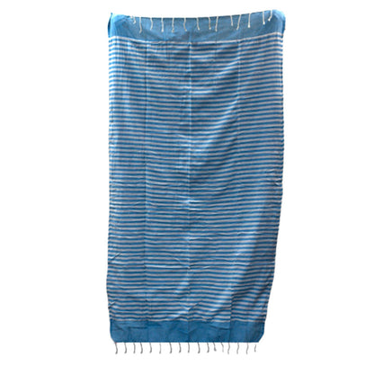 Cotton Pareo Towel - 100x180 cm - Sky Blue