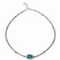 Nepalese Extra Fine Gem Necklace - Turquoise Stone & Beads