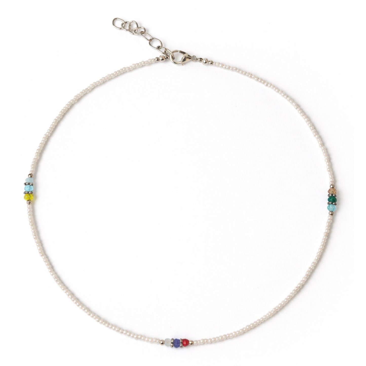 Nepalese Extra Fine Gem Necklace - Pearl & Cut Beads