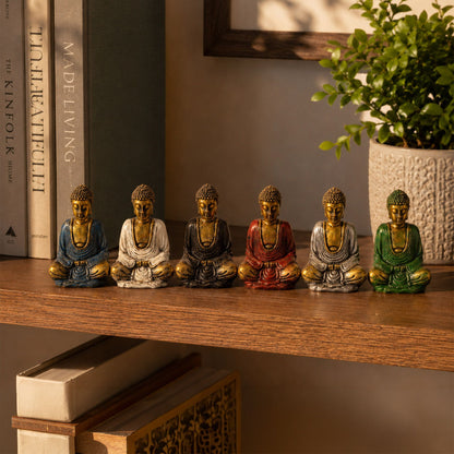 Gold Mini Buddha (Assorted Colours)