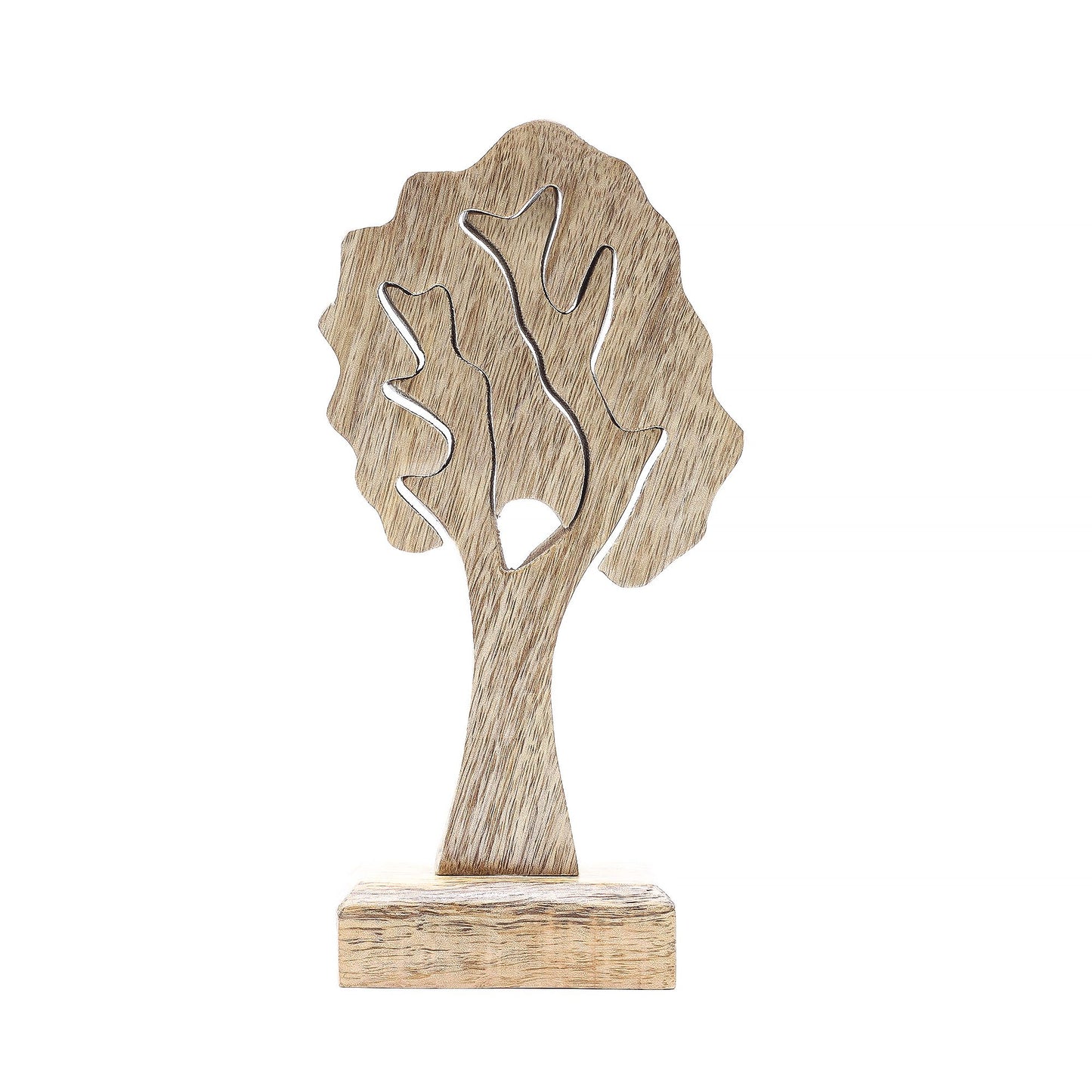 Lost in the Forrest - Single Tree 3D Wooden Decoration - 20x10cm