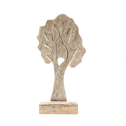 Lost in the Forrest - Single Tree 3D Wooden Decoration - 20x10cm