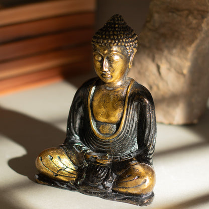 Black & Gold Buddha - Medium