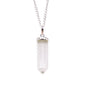 Gemstone Classic Point Pendant - Rock Quartz