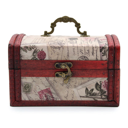 Set of 2 Colonial Boxes - Rose Design