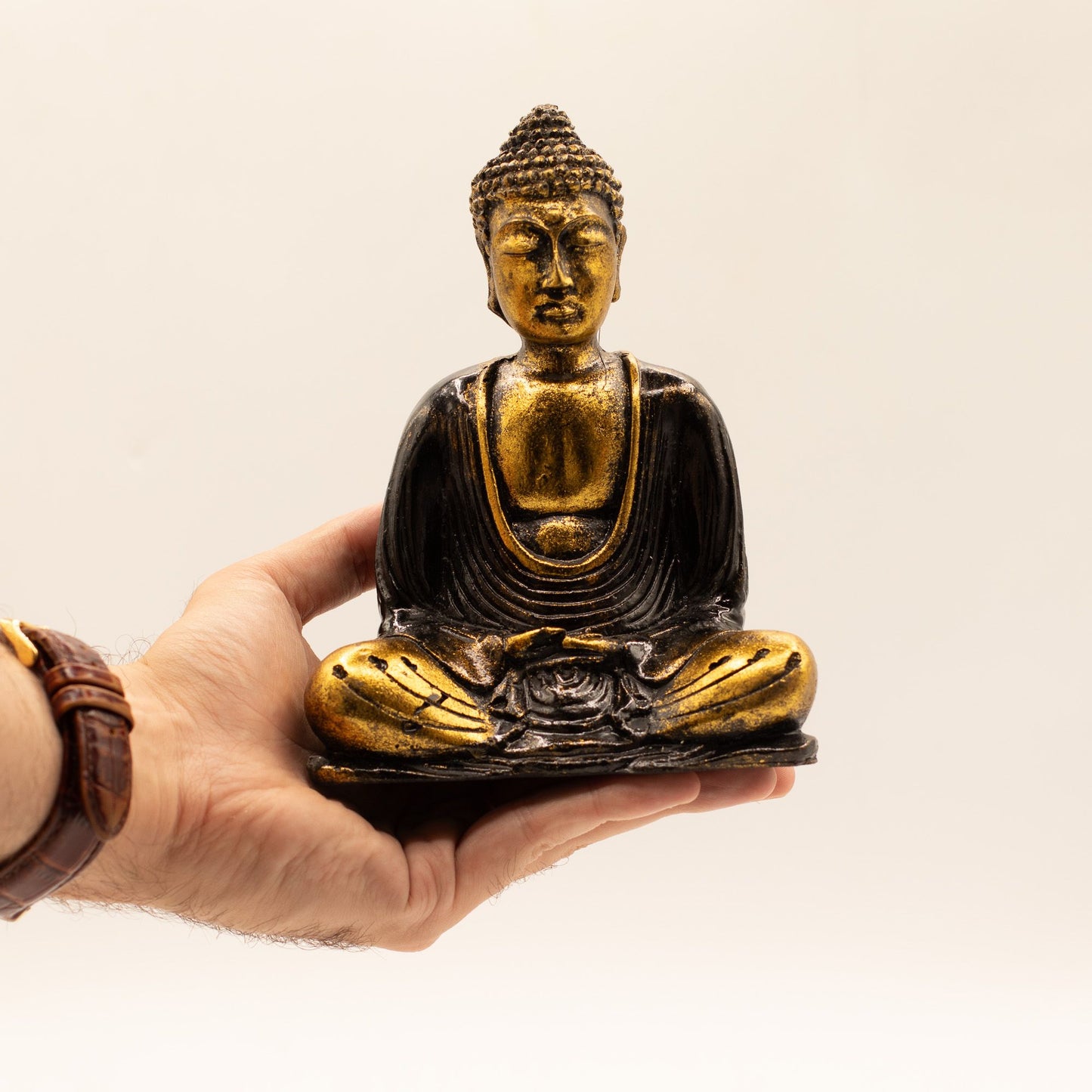 Black & Gold Buddha - Medium